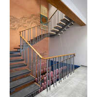 Mild Steel Fabricated Staircase Fabrication Services