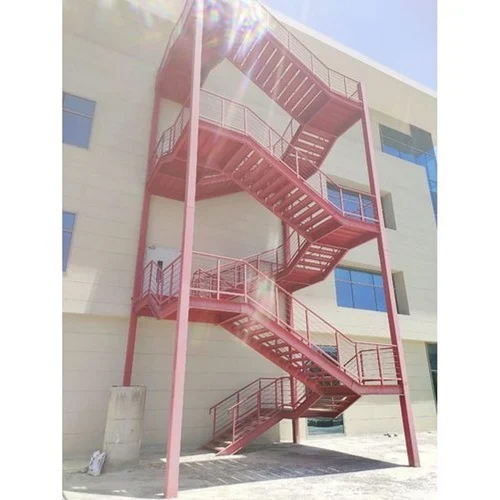 Industrial Mild Steel Staircase Fabrication Services