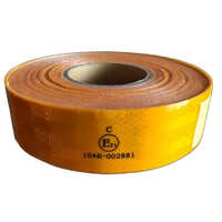 Pvc Reflective Tape - Color: Yellow