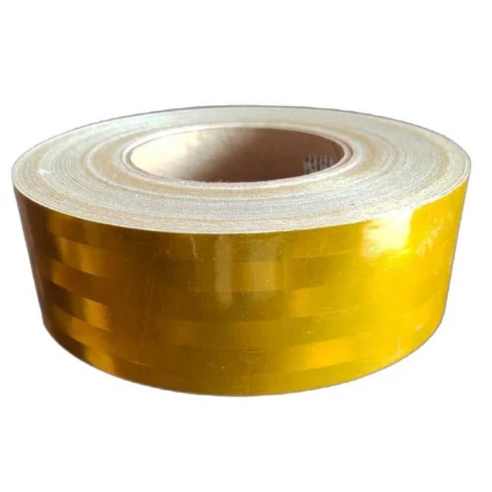 Retro Reflective Tape - Color: Yellow