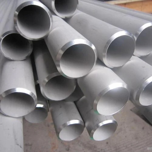 2 Inch Stainless Steel 304 Round Pipe - Color: Silver