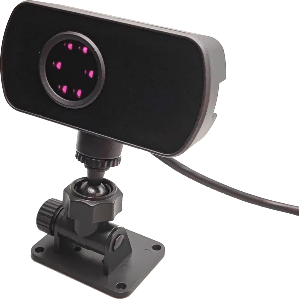 Driver Fatigue Warning System - Color: Black