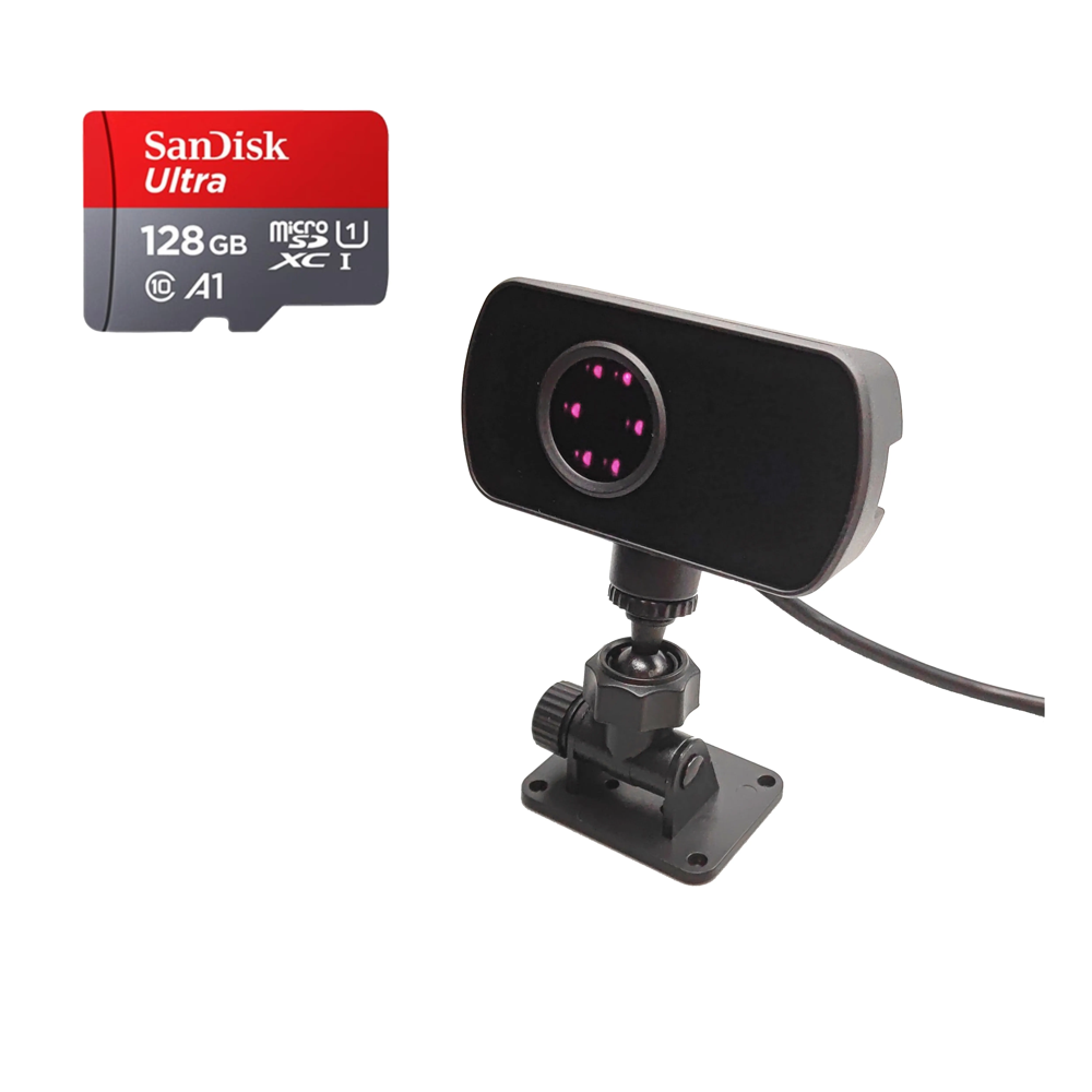 Driver Fatigue Warning System - Color: Black