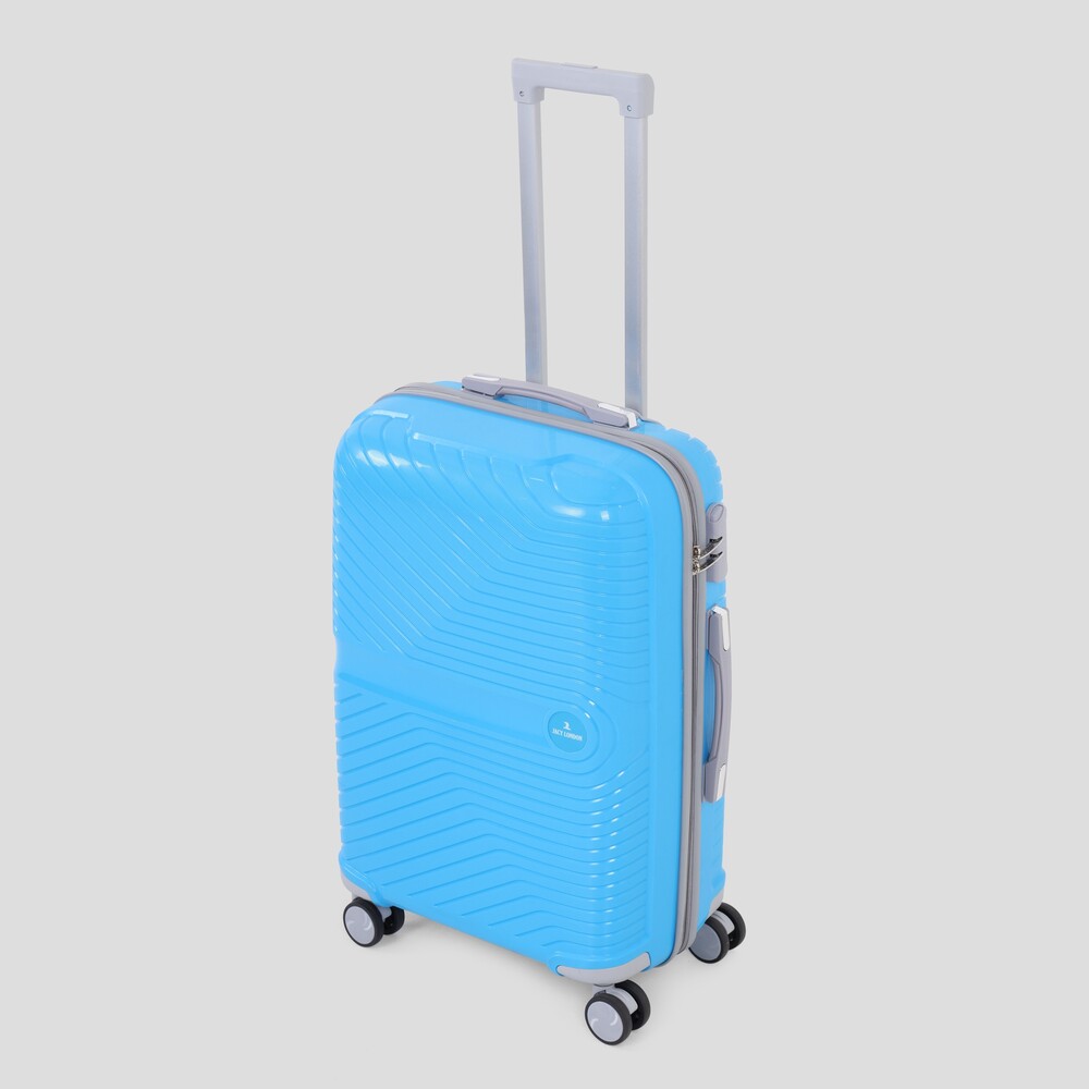 Sky blue 28 inch trolley bag