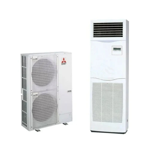 Electric 3.5 Ton Inverter Floor Standing Tower Air Conditioners - Color: White