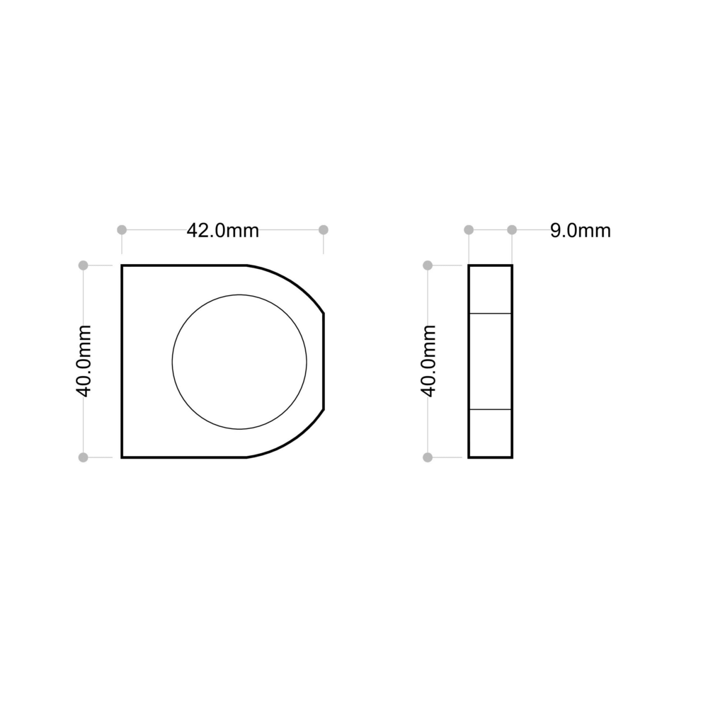 Cygnet Ring Knob | Kitchen Cabinet Knob | Drawer Knob | Dresser Knob | Cupboard Knob | Wardrobe Knob | Modern Furniture Knob