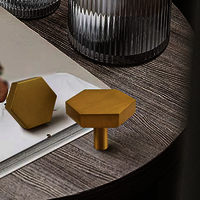 Halo Knob | Kitchen Cabinet Knob | Drawer Knob | Dresser Knob | Hexagonal Knob | Cupboard Knob | Bathroom Knob | Shoe Box Knob
