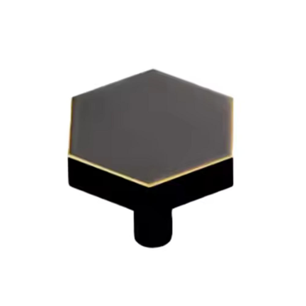 Halo Knob | Kitchen Cabinet Knob | Drawer Knob | Dresser Knob | Hexagonal Knob | Cupboard Knob | Bathroom Knob | Shoe Box Knob