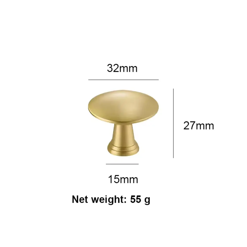 Lume Knob | Kitchen Cabinet Knob | Drawer Knob | Dresser Knob | Cupboard Knob | Closet Knob | Furniture Knob