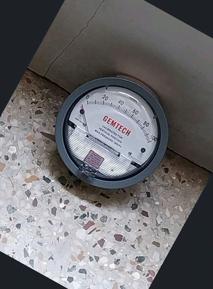 GEMTECH_Differential Pressure Gauge In Hyderabad Telangana