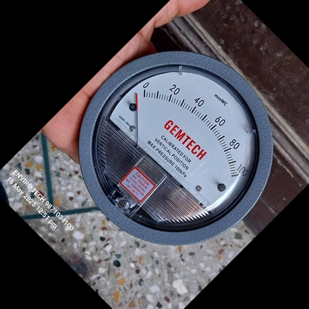 GEMTECH_Differential Pressure Gauge In Hyderabad Telangana