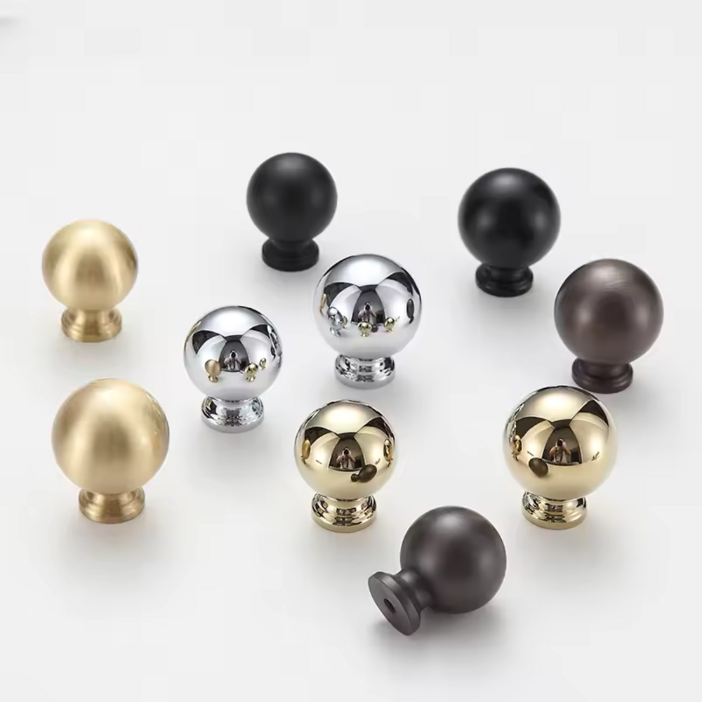 Ruby Sphere Knob | Round Knob | Circular Knob | Kitchen Cabinet Knob | Drawer Knob | Dresser Knob | T-shape Knob | Bathroom Knob | Wardrobe Knob