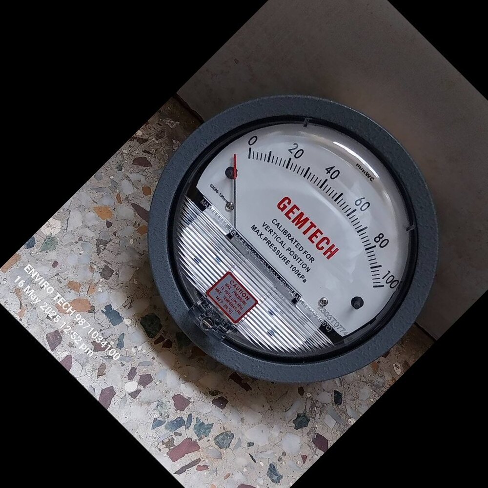 GEMTECH Differential Pressure Gauge In Darya Ganj