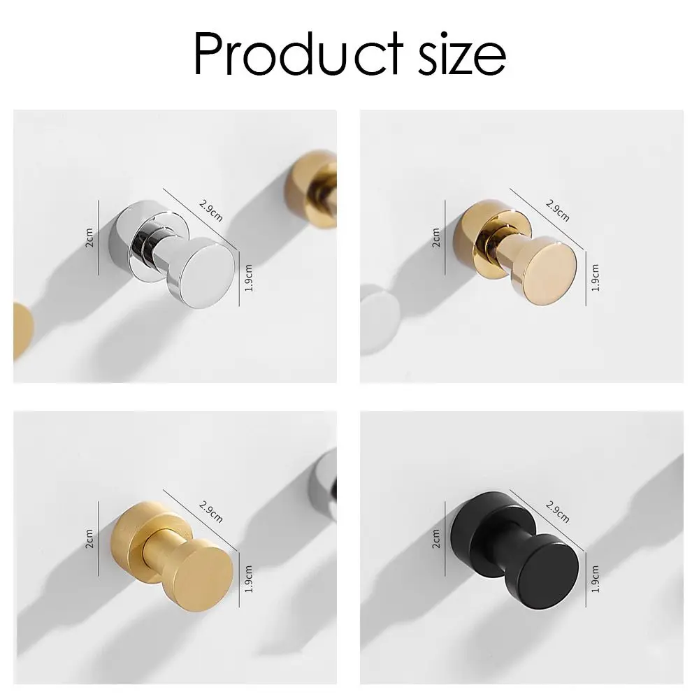 Clover Brass Hooks | Coat Hanger Hook | Hallway Wall Hook | Nordic Clothes Hook | Punch Free Hook