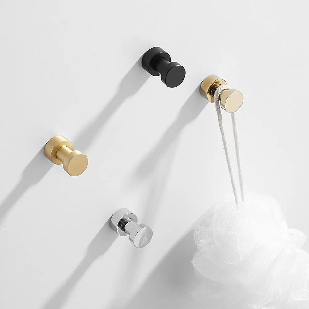 Clover Brass Hooks | Coat Hanger Hook | Hallway Wall Hook | Nordic Clothes Hook | Punch Free Hook
