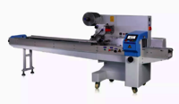 Horizontal Flow Wrap Machine - Max Film Width 450mm, Max Product Length 50-6000mm | Automatic, Servo Motor-driven, Hygiene Packaging For Nutritional Bars