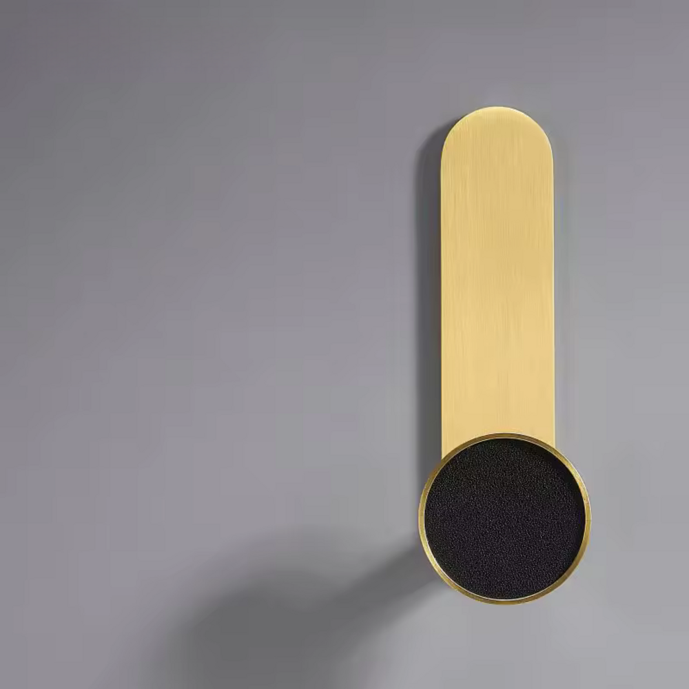 Maple Brass Hooks | Bathroom Hook | Kitchen Hook | Hallway Wall Hook | Coat Hook - Color: Matte Gold