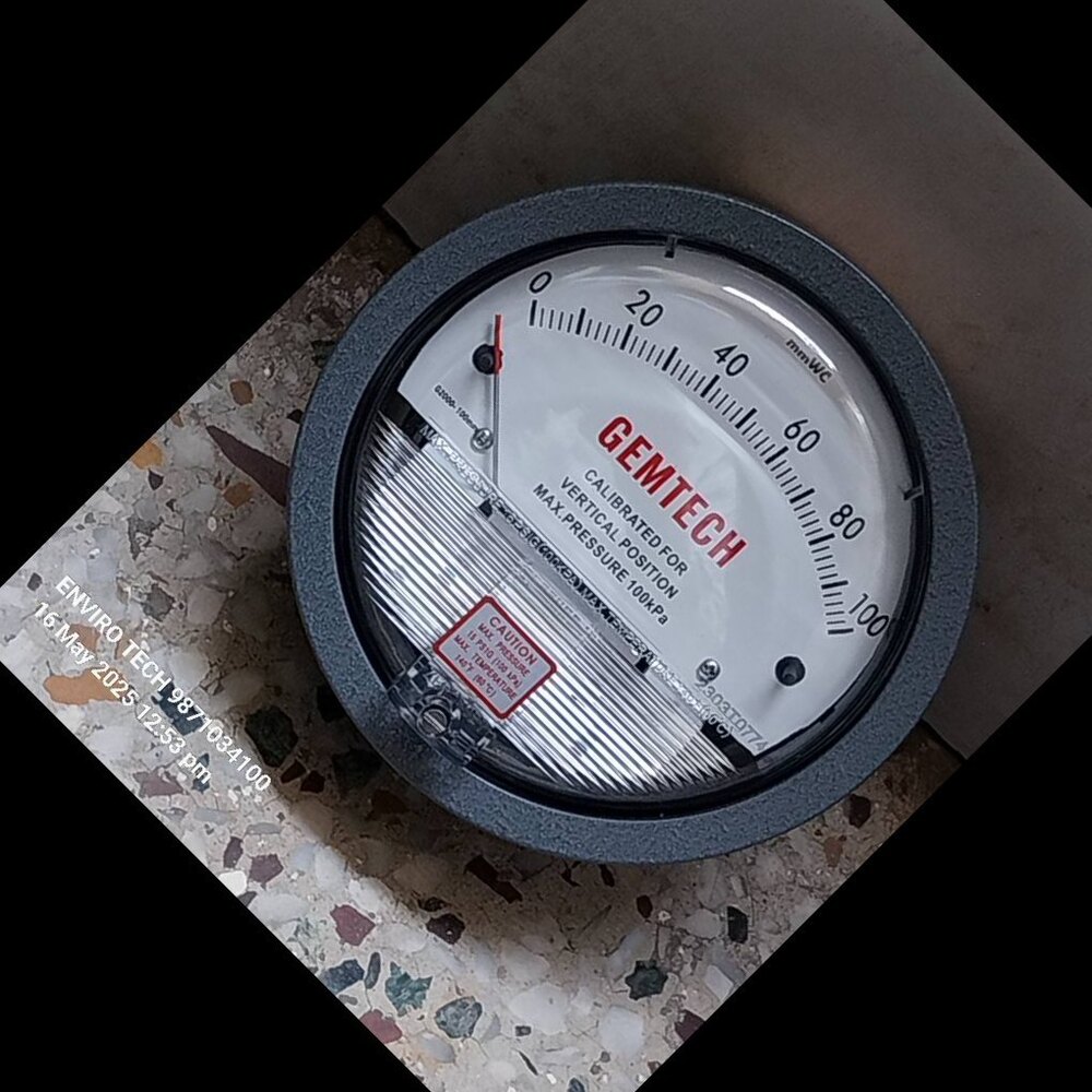 Gemtech Differential Pressure Gauge In Khursipar Bhilai Chhattisgarh