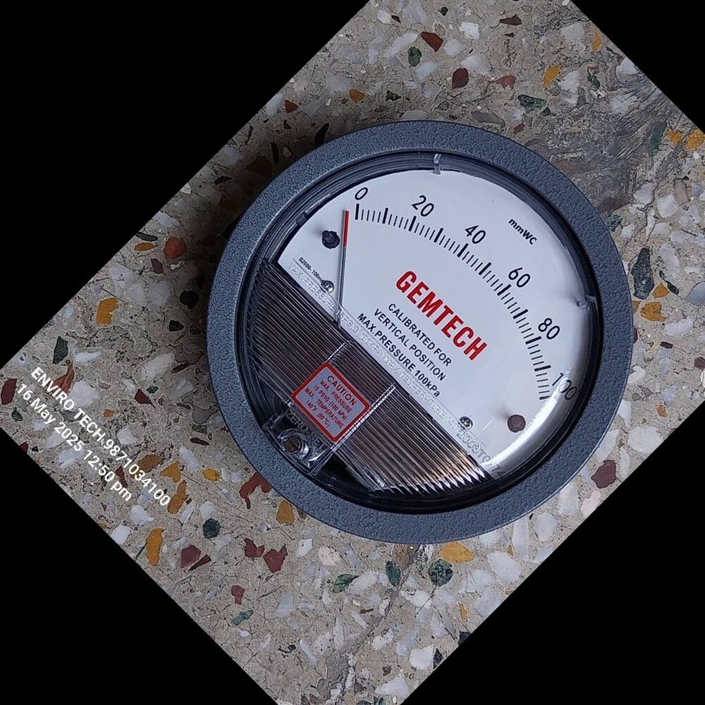 Gemtech Differential Pressure Gauge In Khursipar Bhilai Chhattisgarh