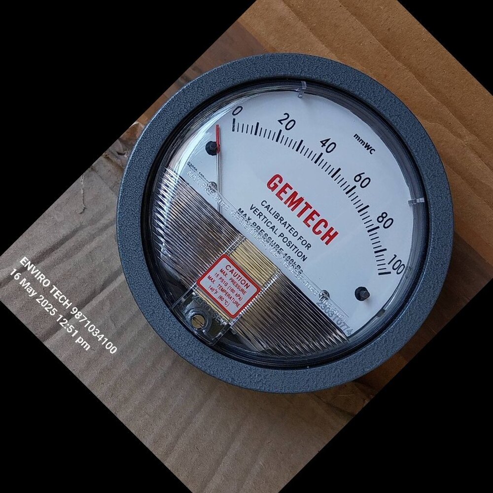 GEMTECH Differential Pressure Gauge In Mangolpuri Industrial Area Delhi