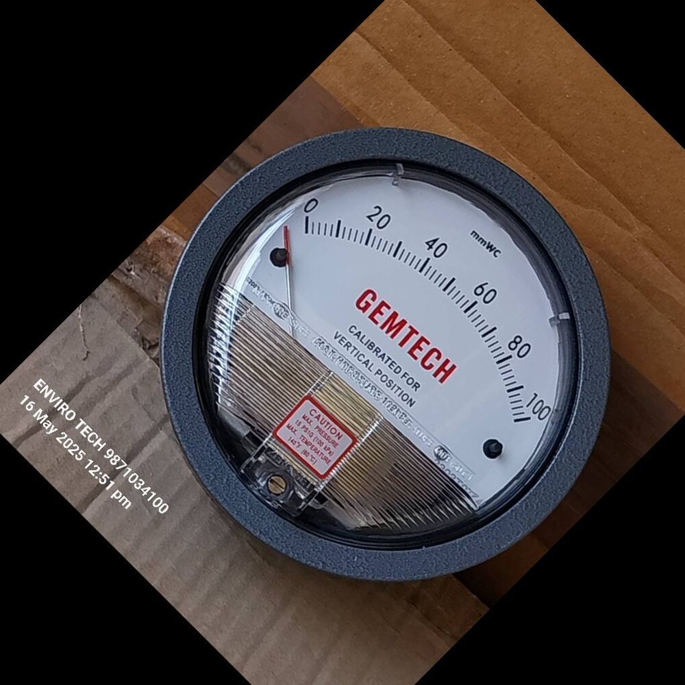 Gemtech Differential Pressure Gauge In Mangolpuri Industrial Area Delhi