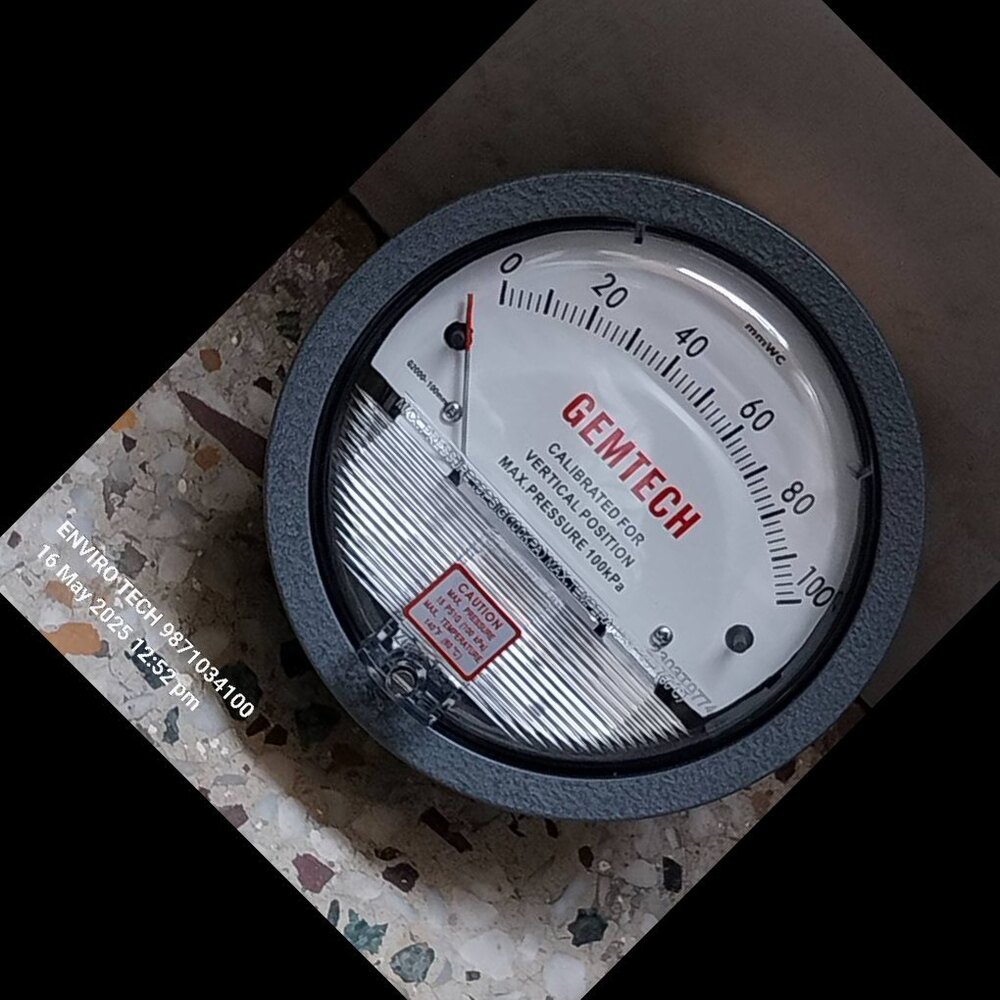 Gemtech Differential Pressure Gauge In Mangolpuri Industrial Area Delhi