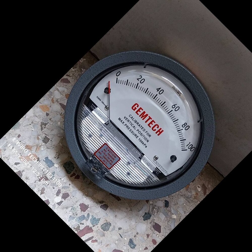 Gemtech Differential Pressure Gauge In Mangolpuri Industrial Area Delhi