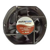 Sup Aflex Round Panel Fan - Blade Diameter: 9 Inch (in)