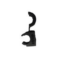 Pvc Conduit Clip - Color: Black