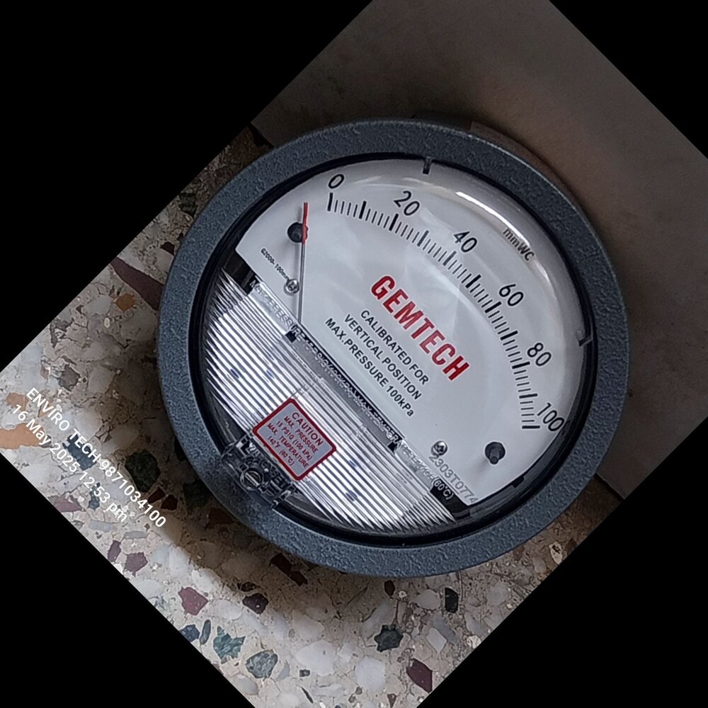 GEMTECH Differential Pressure Gauge In Libaspur Industrial Area Delhi
