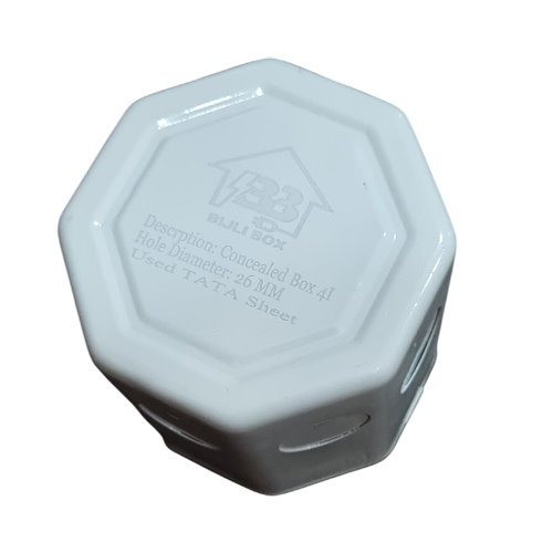 4 Inch Concealed Box - Accuracy: 100 %