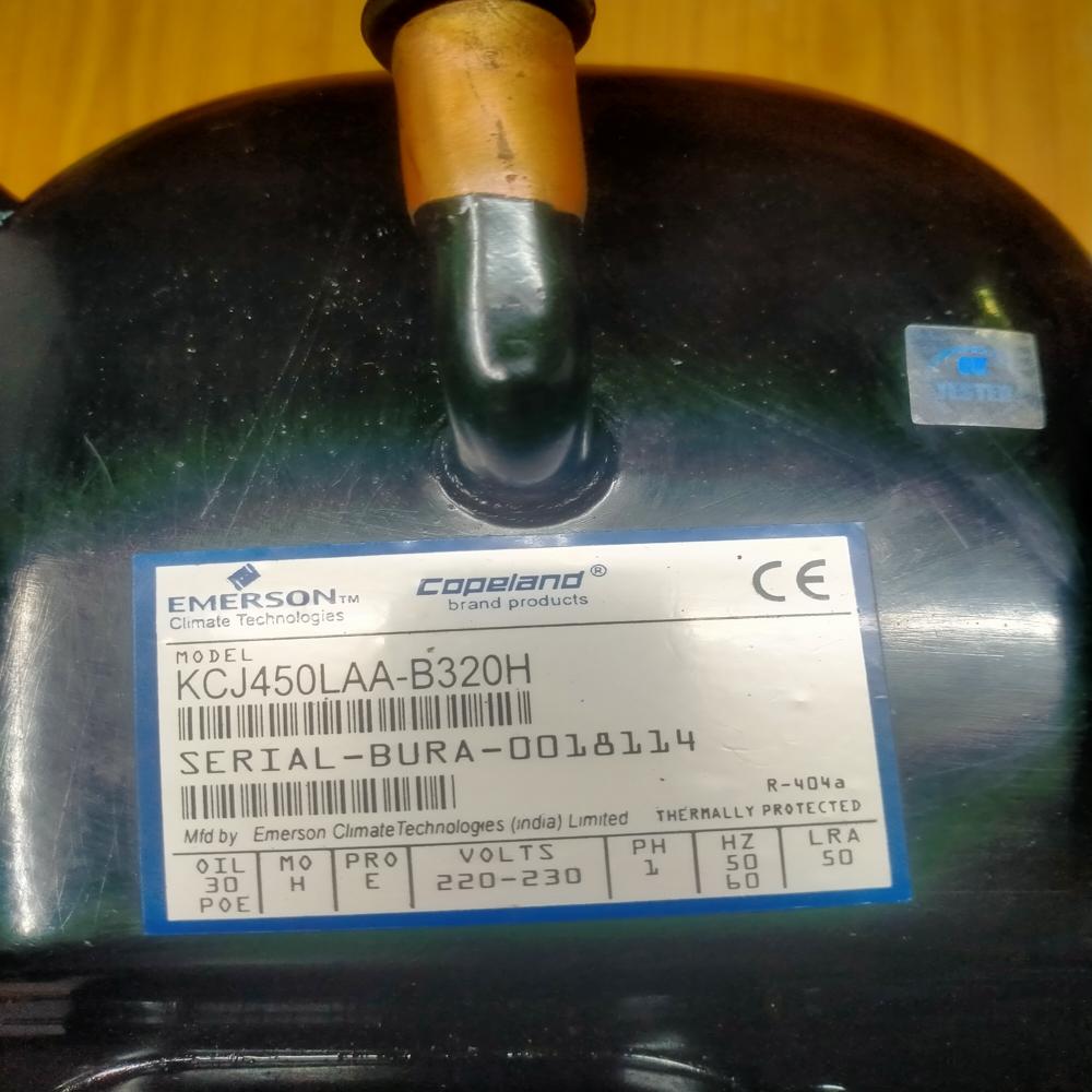 Kcj 513 Emerson Copeland Hermetic/Reciprocating Compressor - Color: Black