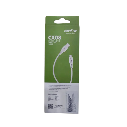 Arrow Cx08 Beyond Ordinary Usb Charger Cable - Material: Pvc