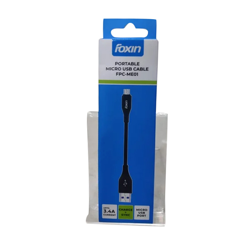Foxin Fpc Me01 Usb Mobile Phone Charger - Material: Pvc