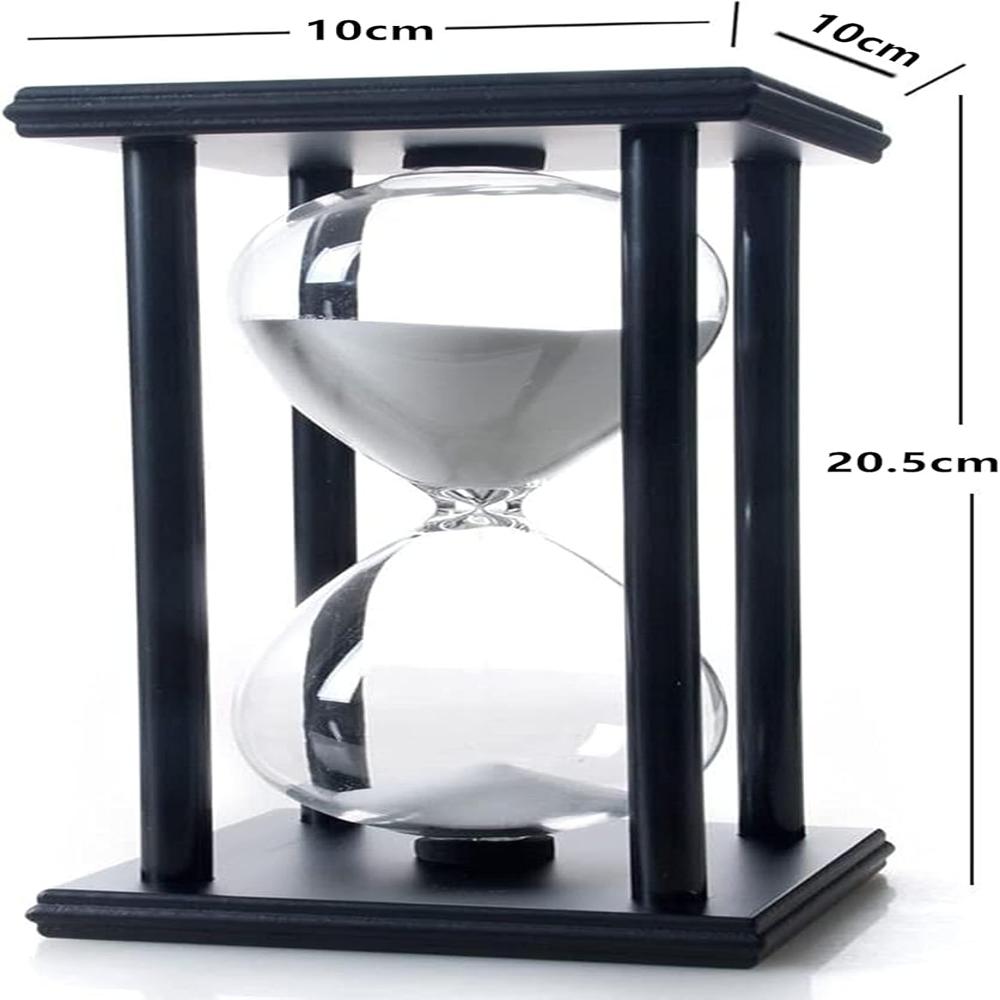 Hour Glasses with Sand 60 Minutes, Hourglass Sand Timer Decoration for Kids