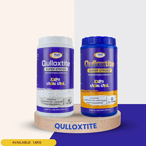 Qulloxtite -Super Strong Epoxy Adhesive - Application: Automobiles E Fixing Electromagnets To Flywheels