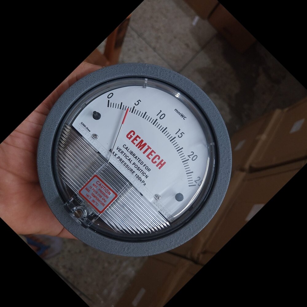 Gemtech Differential Pressure Gauge In Nagpur Maharashtra