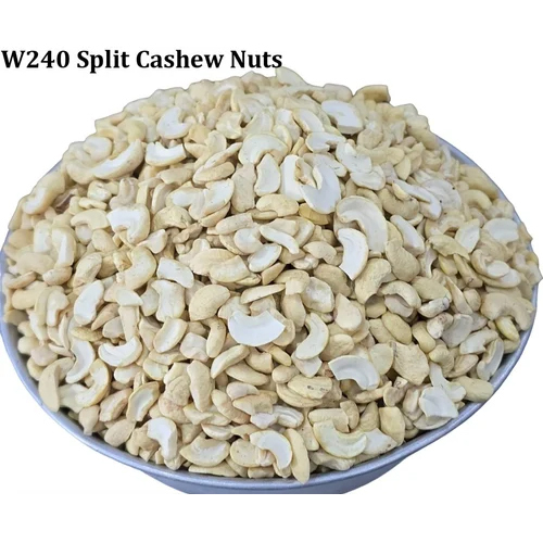 W240 Grade Split Cashew Nuts - Cultivation Type: Organic
