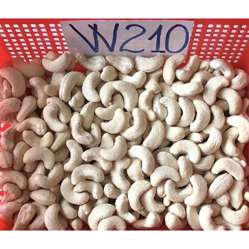 W210 Grade Whole Cashew Nuts - Cultivation Type: Organic