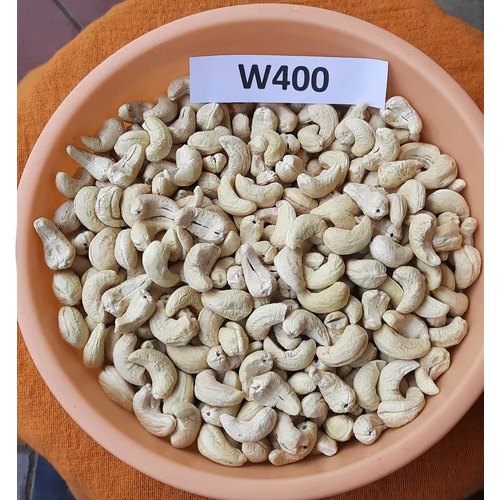 W400 Grade Whole Cashew Nuts - Cultivation Type: Organic