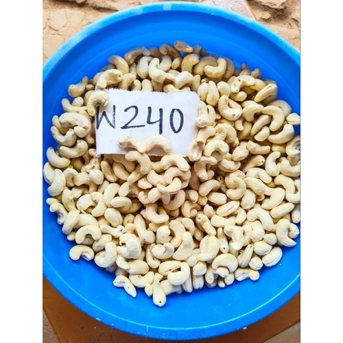 W240 Grade Whole Cashew Nuts - Cultivation Type: Organic