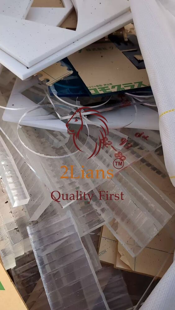 PMMA Sheets off cuts Mix colors scrap