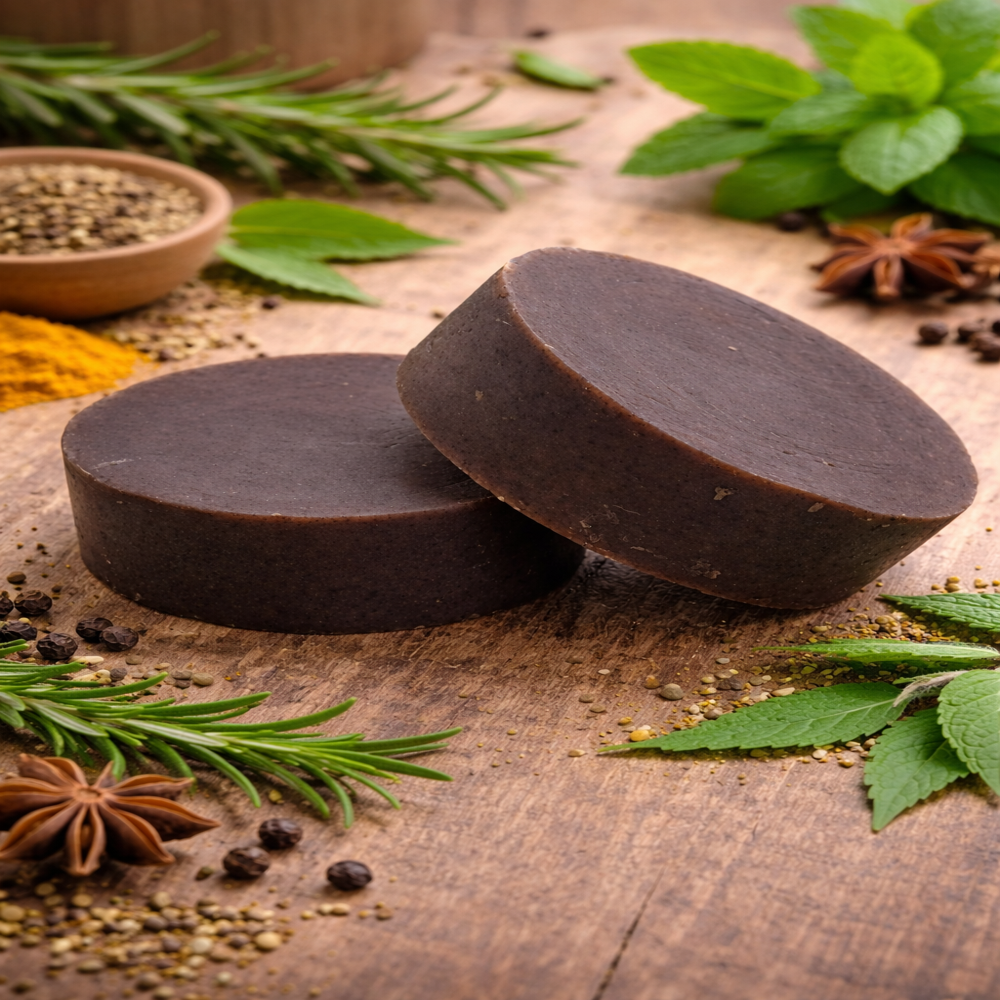 Organic Herbal Soap - Color: Red