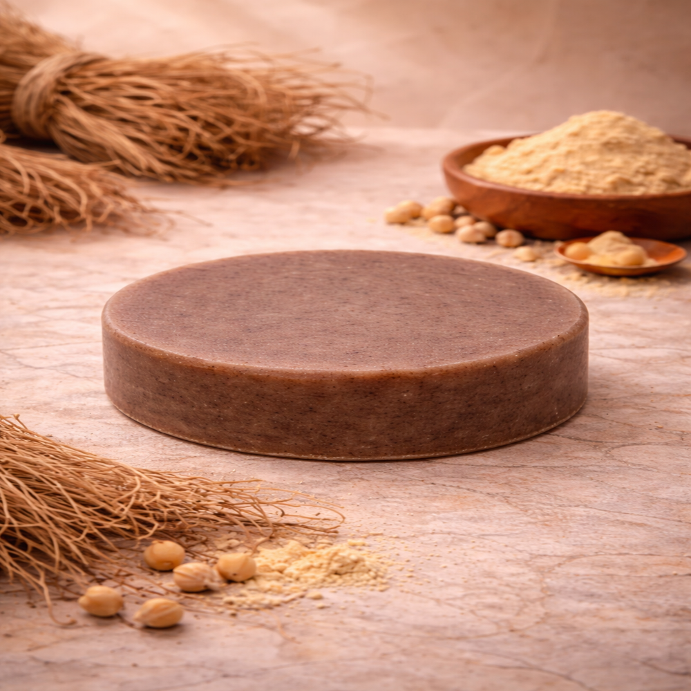 Vettiver Kadalamaavu Soap