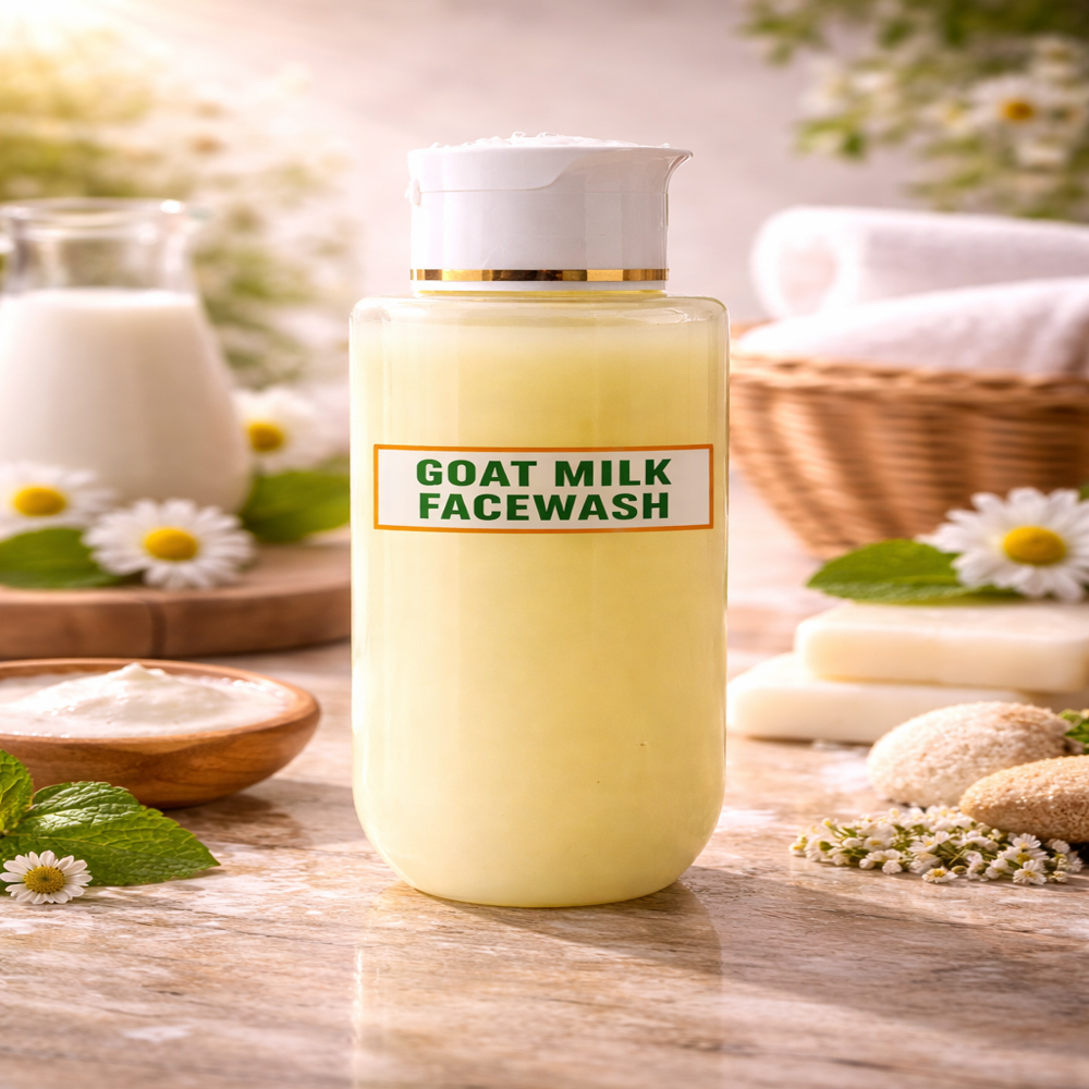 Goat Milk Face Wash - Characteristics: 100% Herbal