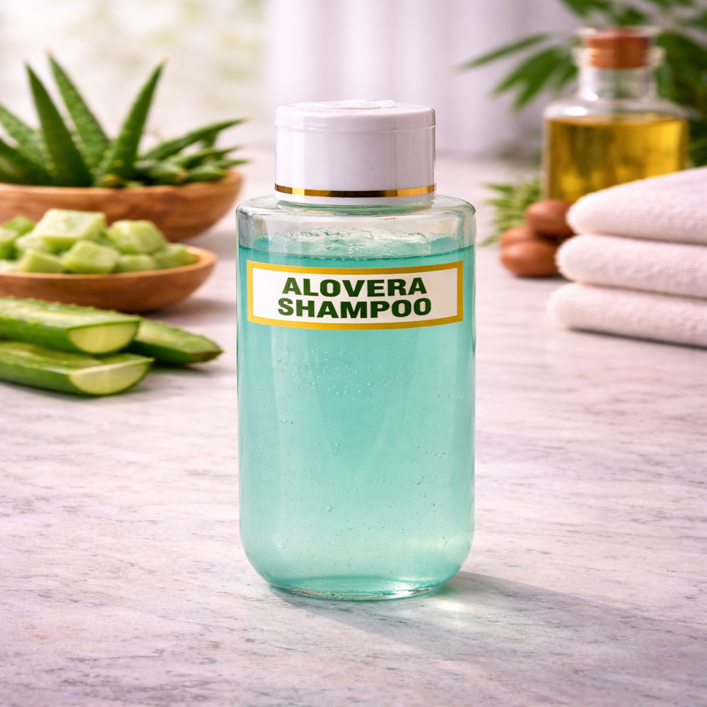 Aloe Vera Shampoo With Conditioner - Color Code: Green