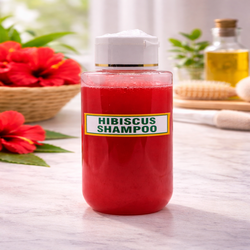 Hibiscus Shampoo With Conditioner - Color Code: Red