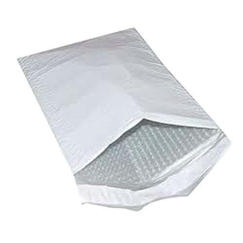 Bubble Poly Bag - Plastic Material, Various Sizes, White Color , Different Thickness Options with Warranty