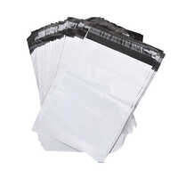 Plain Courier Bag - Color: White