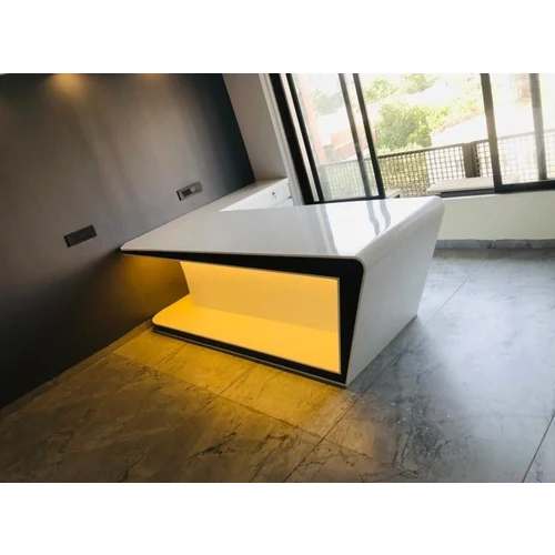Corian Acrylic Solid Surface Office Table